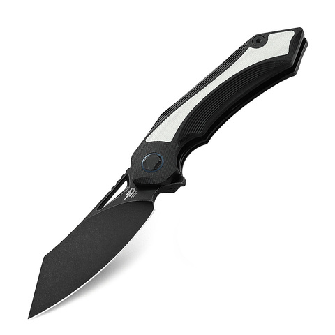 Складной нож Bestech BG45D Kasta, черно-белая