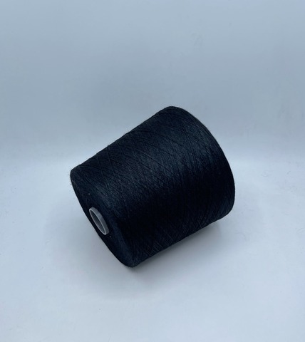 Botto Jiuseppe (пр.Италия), art. Wild Silk, 2/30 1500м/100гр, 100% Дикий шелк, цвет-Черно-синий, арт.29248