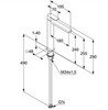 Kludi Renon 422980575 Смеситель для раковины-чаши, цвет: хром
