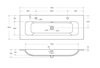 Cezares CZR-8073-60 Раковина 61x46, цвет: белый