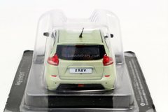 Lada X-Ray 2015 light green 1:43 DeAgostini Auto Legends USSR #282