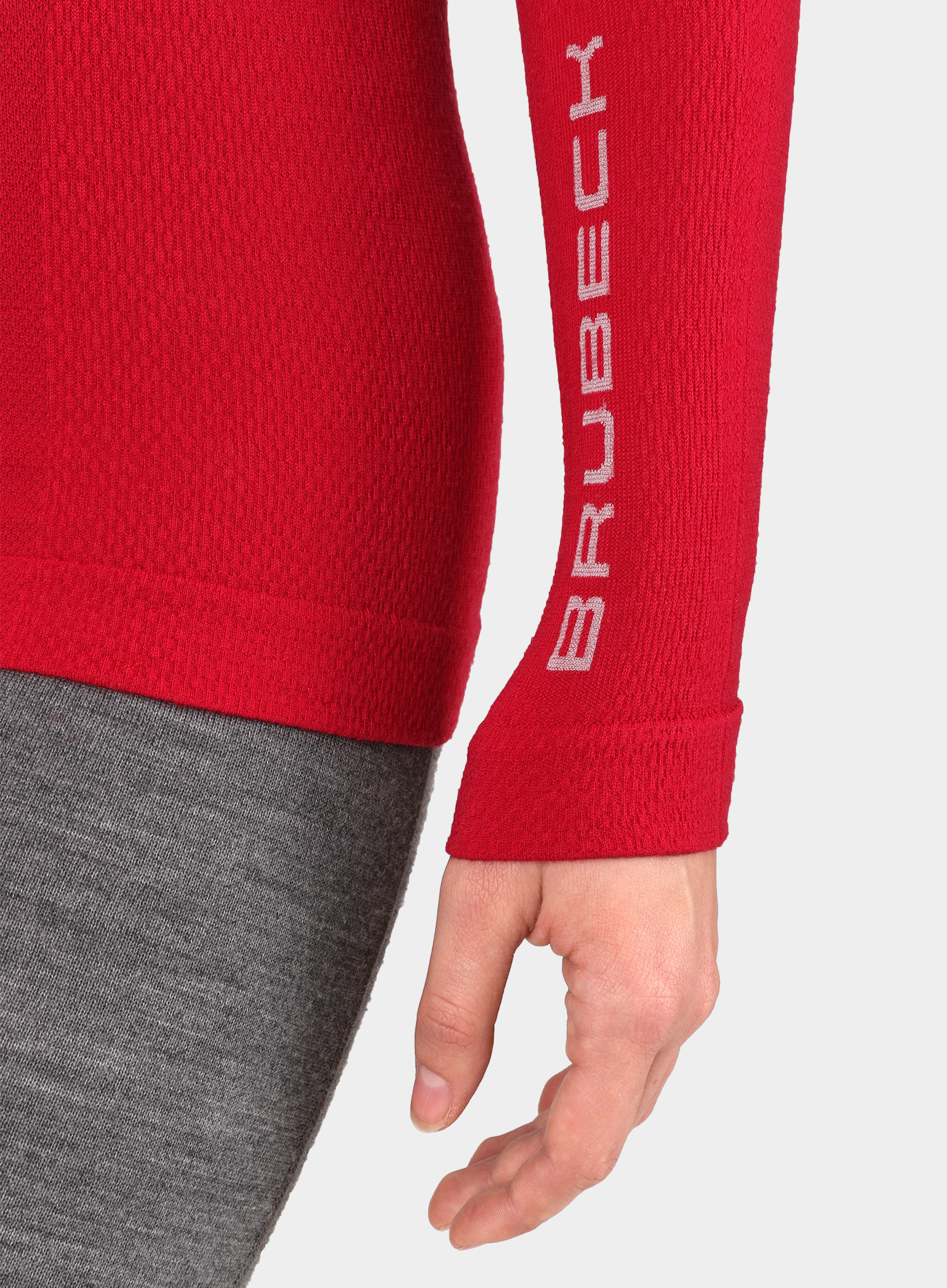 Brubeck Wool Merino терморубашка женская малиновая - 7