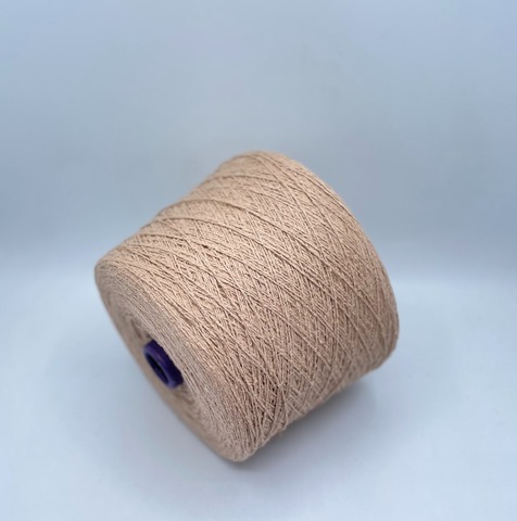 Filati Venezia (пр.Италия),art-Seta Bourette, 2/90 450/100гр, 100% Буретный шелк, цвет-Бежевый, арт-36675
