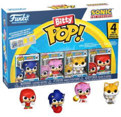 Набор Funko Bitty POP! Sonic the Hedgehog Sonic+Amy+Tails+Knuckles