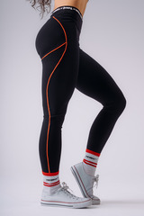 Леггинсы NEBBIA x Olympia High-Waist Leggings 935 Черные