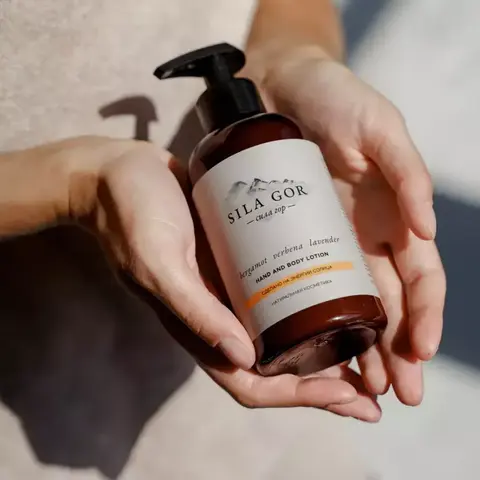 Краснополянская косметика Лосьон для рук и тела Sila Gor №2 Bergamot, Verbena, Lavender, 300 мл