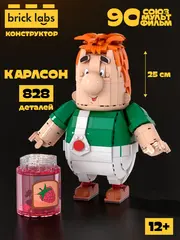 Конструктор Brick Labs Союзмультфильм: Карлсон