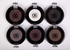 OG-Y6409 Тени для век компактные тон 03 графит MONO EYESHADOWS матовый