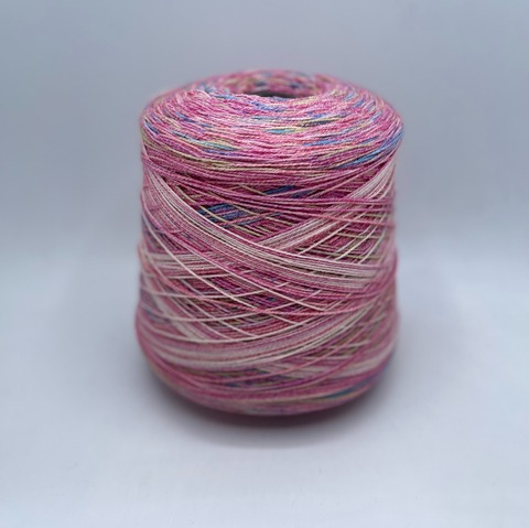 Бобинная пряжа (пр.Италия), art-Cervinia 400м/100гр. 45% Меринос 35% Хлопок 13%Полиамид 7%Эластан, цвет-Мультиколор арт.25023