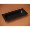 Ceramica Nova Grace CN7013MB Раковина накладная с отверстием под смеситель, 101x45.7, цвет: черный матовый