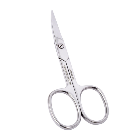 Ножницы для ногтей, изогнутое лезвие НСС-2 Special Silver Star 01013=