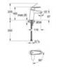 GROHE Eurodisc Cosmopolitan 2338220E Смеситель для раковины