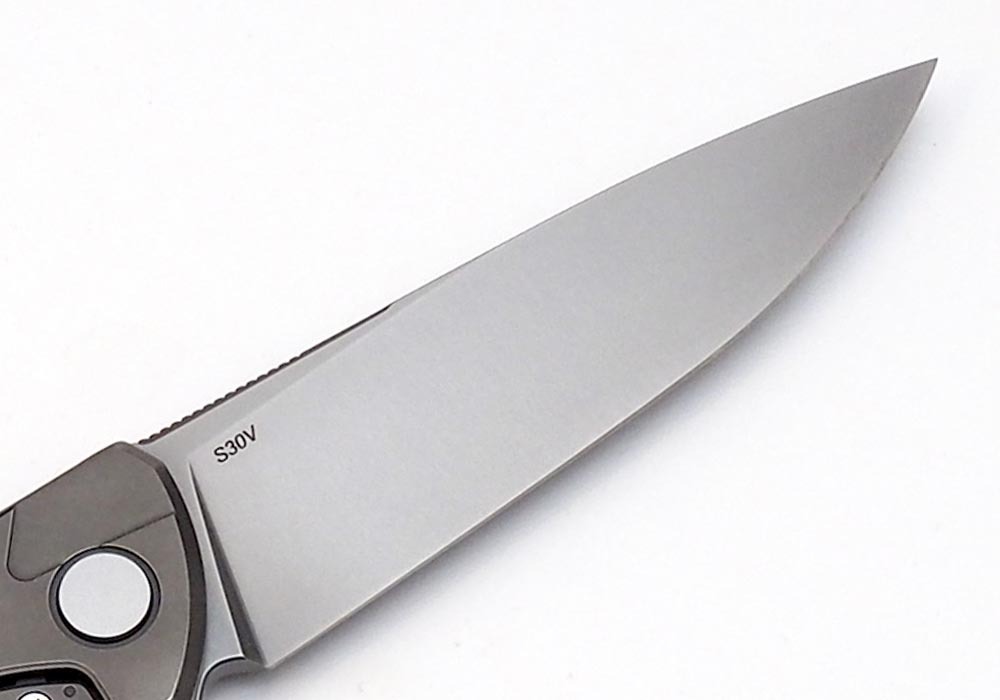 Нож Широгоров Flipper 95 S30V FS Т узор  подшипники