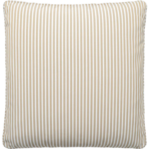 Фото: Подушка Cushion Outdoor 45x45  бежевые полоски - основной вид