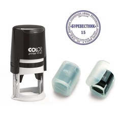 Оснастка для печати круглая Colop Printer R40 40 мм черная