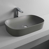 ArtCeram Ghost GHL002 15 00 GRIGIO OLIVA*0 Раковина накладная, 65x42, цвет: серый