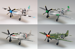 Модель Истребитель ВВС США P-51D Мustang масштаб 1:72