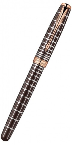 Ручка перьевая Parker Sonnet F531 Premium Masculine Dark Brown PGT, F (1859480)