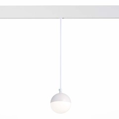 ST358.543.07 Магнитный трековый светильник подвесной белый LED 1*7W 4000K 520Lm Ra>80 120° IP20 D90xH90 48V