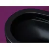 Ceramica Nova Ulma CN4006TMB Подвесной унитаз c ультра тонким сидением с микролифтом, цвет: черный матовый