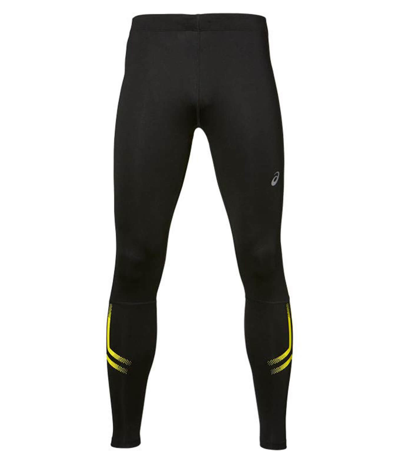 Asics Icon Tight беговые тайтсы мужские черные-желтые
