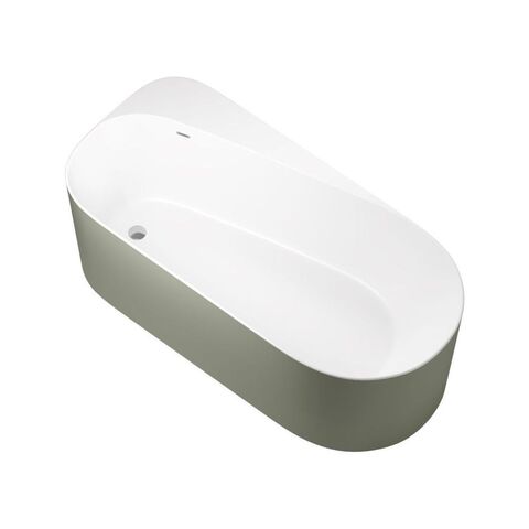 Allen Brau Priority 2.31001.21/CGM Акриловая ванна, 170x80, цвет: белый, зелёный