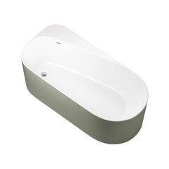Allen Brau Priority 2.31001.21/CGM Акриловая ванна, 170x80, цвет: белый, зелёный фото