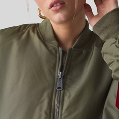 Бомбер Alpha Industries MA-1 Oxford Logo OG-107 Green (Зеленый)