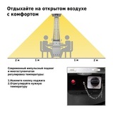 Уличный газовый обогреватель Aesto A-05T