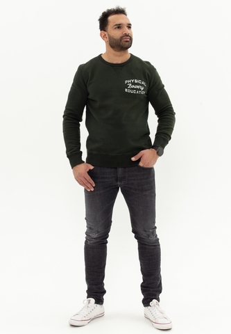 Свитшот Bowery NYC "Physical Education" Fleece Forest Green