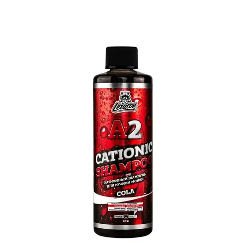 Leraton Катионный шампунь для ручной мойки CATIONIC SHAMPOO COLA A2 473мл