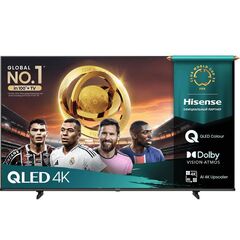 Телевизор QLED Hisense 50" 50E7Q Frameless черный 4K Ultra HD 60Hz