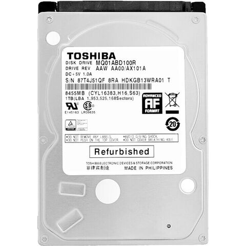 Жесткий диск HDD Toshiba SATA 1TB 2.5