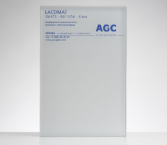 Lacomat (AGC) (Прозрачное матовое стекло) 4мм