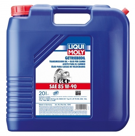 Масло трансмиссионное Liqui Moly 85W90 Getriebeoil (GL4) минеральное 20л