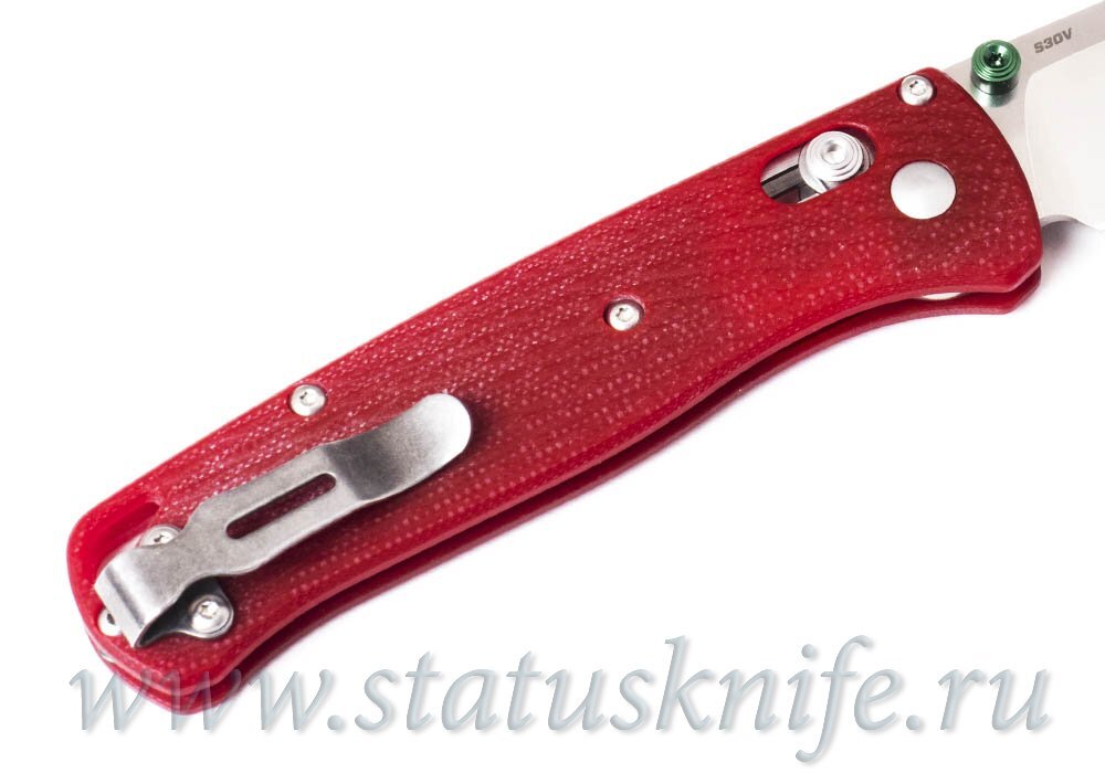 Нож Benchmade CU535-SS-S30V-G10-RED Bugout