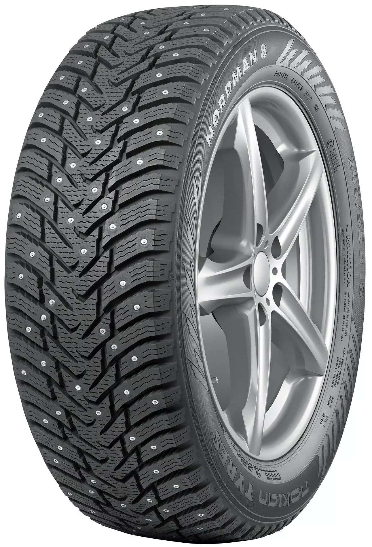 Шина Nokian Tyres Nordman 8 88T XL R15 185/60 шипованная