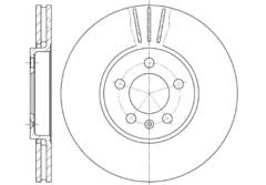 Диск тормозной вентилируемый G-brake  GR-02480