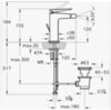 VitrA Brava A42612EXP Смеситель для биде с донным клапаном, цвет хром