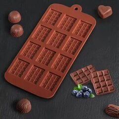 Форма для льда и шоколада 12 ячеек 