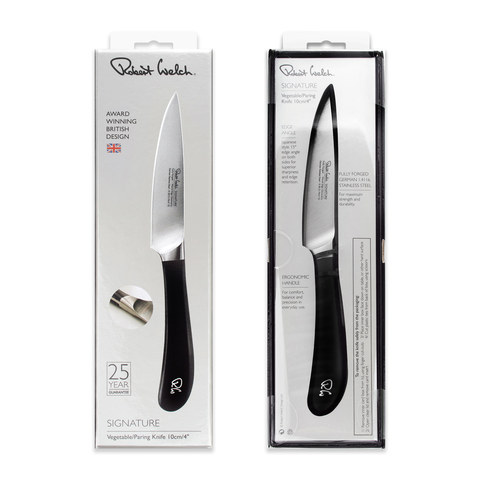 Нож кухонный овощной 10 см ROBERT WELCH Signature knife арт. SIGSA2095V