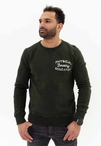 Свитшот Bowery NYC "Physical Education" Fleece Forest Green