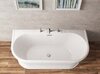 BelBagno BB408-1500-800 Пристенная акриловая ванна в комплекте со сливом-переливом, 150x80, цвет: белый