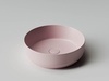 Ceramica Nova Element CN6022MP Умывальник чаша накладная круглая, 39x39, цвет: розовый