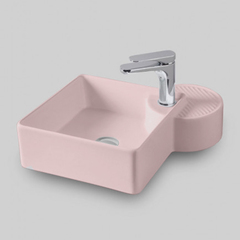 ArtCeram Cartesio CAL003 33 00 АКЦИЯ Раковина настольная, 44x44, цвет: розовый фото