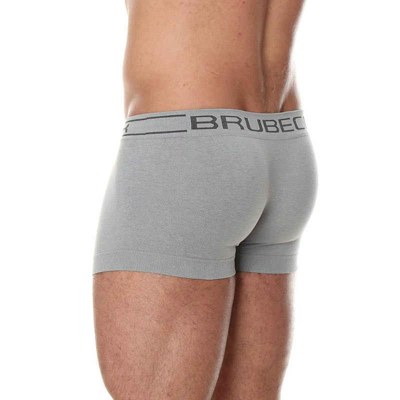 Мужские трусы мини боксеры Brubeck Comfort Cotton серые - 4
