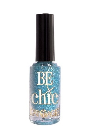 L’atuage Лак для ногтей BE CHIC  тон 709 нежно-голубые блестки 8,5мл