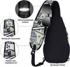 Картинка рюкзак однолямочный Nevo Rhino 8999-1-NW Lucky Elephant - 6