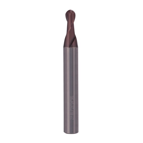 Фреза радиусная ц/х 0,5R 1,0x50/2мм 2z P20 TiALN 55HRC d04 H-Tools 19969-010