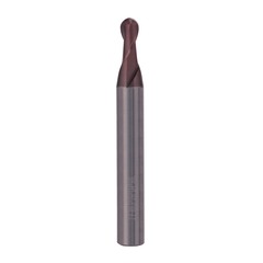 Фреза радиусная ц/х 0,5R 1,0x50/2мм 2z P20 TiALN 55HRC d04 H-Tools 19969-010